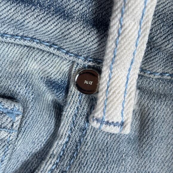 Pheelings Men’s 34 Light Wash Embroidered Denim Jeans Raw Hem - Picture 4 of 12